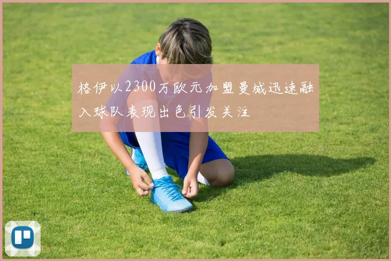 格伊以2300万欧元加盟曼城迅速融入球队表现出色引发关注